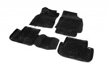 Renault Fluence 2009-2016 Rubber floor mats (4 pcs, Novline) photo 1