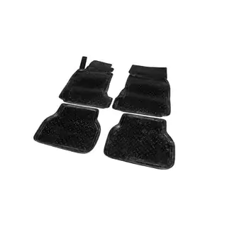 Rubber Floor Mats (4 pcs, RezavPlast) BMW 5 Series E39 1996-2003 photo 1