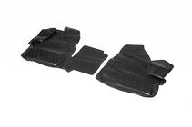 Ford Custom 2013-2022 3D Rubber Floor Mats for Interior (2 pcs, Novline) 1 + 2 Seats (Option 1) photo 1