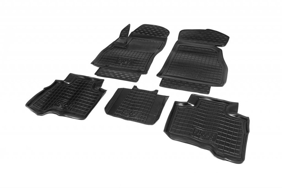 Citroen Nemo 2007-2017 Rubber floor mats with edge (Autogumm) Image