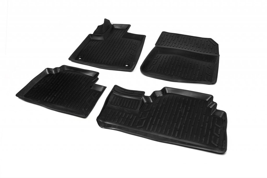Peugeot Partner/Rifter 2019- Rubber Floor Mats (4 pcs, Niken 3D) Image