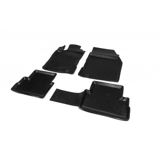 Rubber Floor Mats (4 pcs, Niken 3D) Renault Kadjar 2015-2022 photo 1