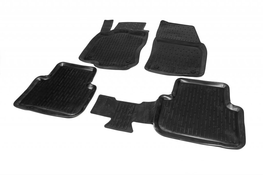 Volkswagen Touran 2015- Rubber Floor Mats (4 pcs, Niken 3D) Image