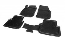 Volkswagen Touran 2015- Rubber Floor Mats (4 pcs, Niken 3D) photo 1