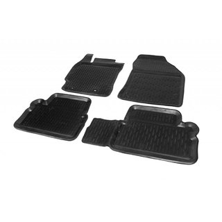 Rubber Floor Mats (4 pcs, Niken 3D) Toyota Corolla 2007-2013 photo 1