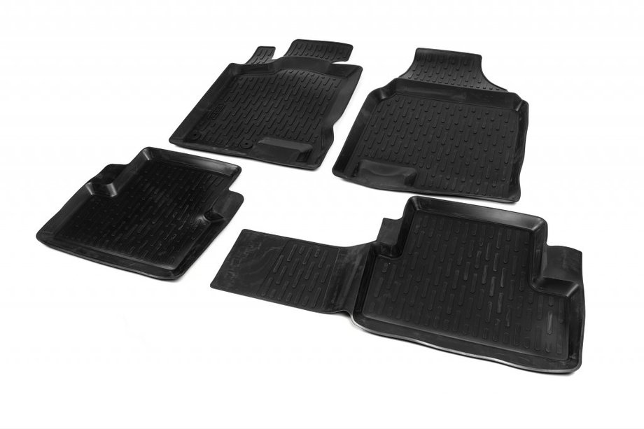Nissan Qashqai 2010-2014 Rubber Floor Mats (4 pcs, Niken 3D) Image