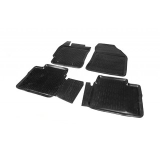 Rubber Floor Mats (4 pcs, Niken 3D) Toyota Corolla 2013-2019 photo 1