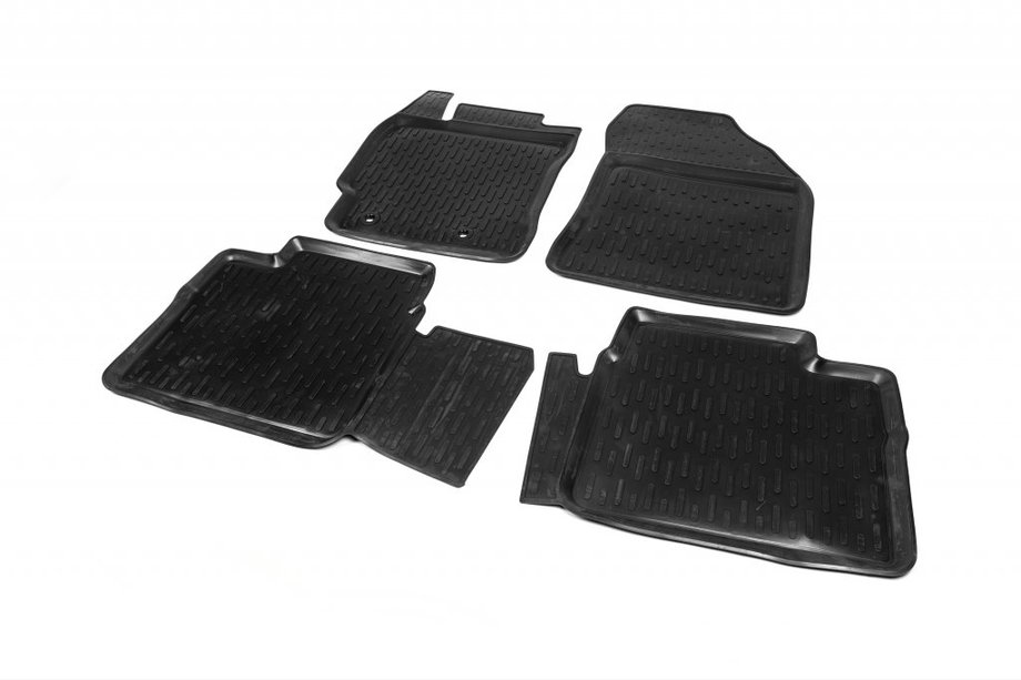 Toyota Corolla 2013-2019 Rubber Floor Mats (4 pcs, Niken 3D) Image