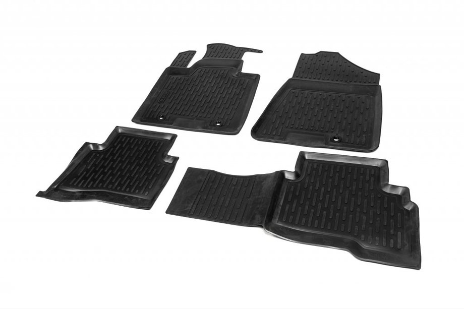 Hyundai Tucson TL 2016-2021 Rubber Floor Mats (4 pcs, Niken 3D) Image
