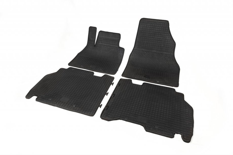 Renault Kangoo 2008–2020 Rubber Floor Mats (4 pcs, Polytep) Image