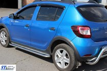 Renault Sandero 2013-2022 Side Steps KB001 Stainless Steel photo 3