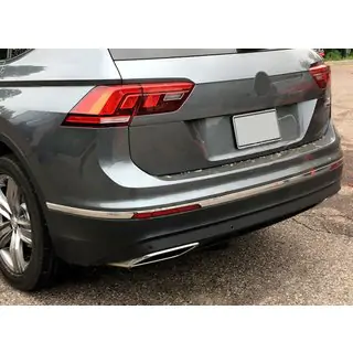 Stainless Steel Rear Bumper End Trim 2016-2020 (3 pcs)
