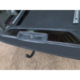 Trunk Sill Protector Black Chrome (Stainless Steel) Mercedes Vito/V-class W447 2014- photo 1