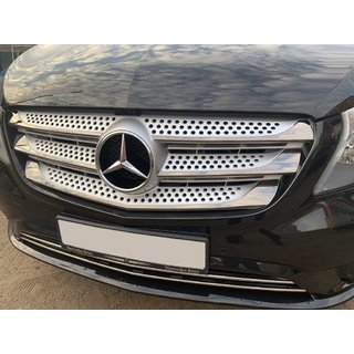 Grille Covers 2014-2020 (5 pcs, BlackChrome) photo 1