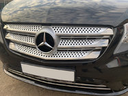 Mercedes Vito/V-class W447 2014- Grille Covers 2014-2020 (5 pcs, BlackChrome) photo 1