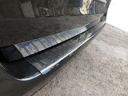 Mercedes Vito/V-class W447 2014- Rear Bumper Protector OmsaLine Black Chrome (Stainless Steel) photo 1