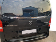 Mercedes Vito/V-class W447 2014- Rear window trim (small glass) stainless steel photo 1