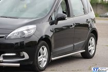 Renault Scenic/Grand 2009-2016 Side Bars BB001 (2 pcs, stainless steel) photo 3