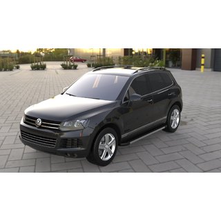 Side Steps Duru (2 pcs, Aluminum) Volkswagen Touareg 2010-2018 photo 3