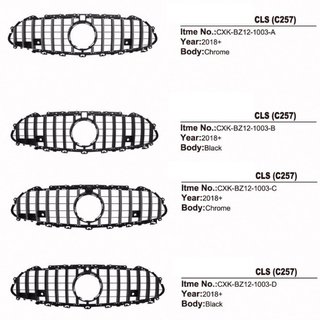 Front Grille (2005-2008, Diamond Silver) Mercedes CLS C219 2004-2010 photo 3