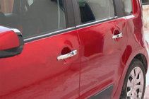 Citroen C-3 Picasso 2010-2017 Chrome Door Handle Covers (4 pcs, Stainless Steel) Carmos - Turkish Stainless Steel photo 8