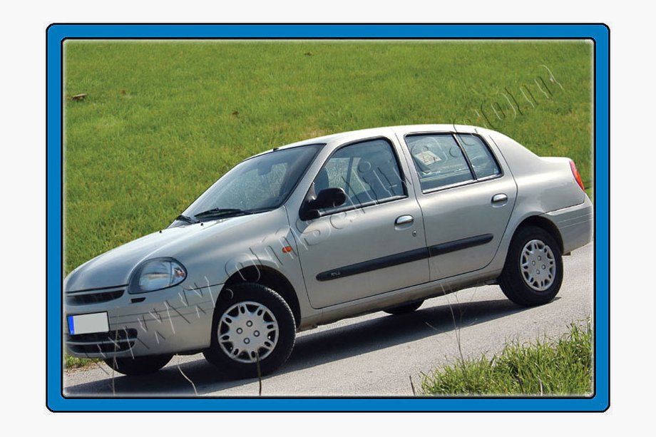 Renault Symbol 1999-2008 Chrome Door Handle Covers (Stainless Steel) 2 pcs, Carmos - Turkish Steel Photo 6