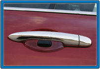Renault Clio III 2005-2012 Chrome Door Handle Covers (Stainless Steel) photo 2