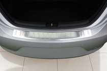 Fiat Tipo 2016- Rear Bumper Protector OmsaLine (SW, Stainless Steel) photo 1