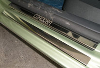 Seat Cordoba 2000-2009 Door Sill Covers Nataniko (8 pcs, Stainless Steel) Premium - 3M Tape, 0.8 mm photo 1