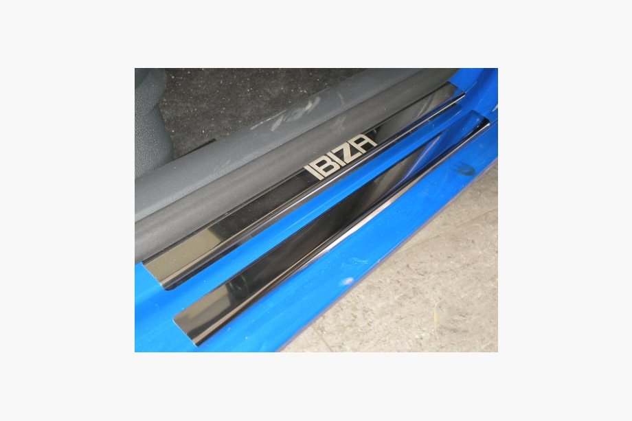 Seat Ibiza 2002-2009 Door Sill Covers Nataniko (8 pcs, Stainless Steel) Image