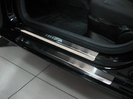 Seat Ibiza 2010-2017 Door Sill Covers Nataniko (8 pcs, Stainless Steel) Standard - Lohmann Tape, 0.5 mm photo 1