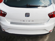 Seat Ibiza 2010-2017 Rear bumper protector Nataniko (stainless steel) photo 1