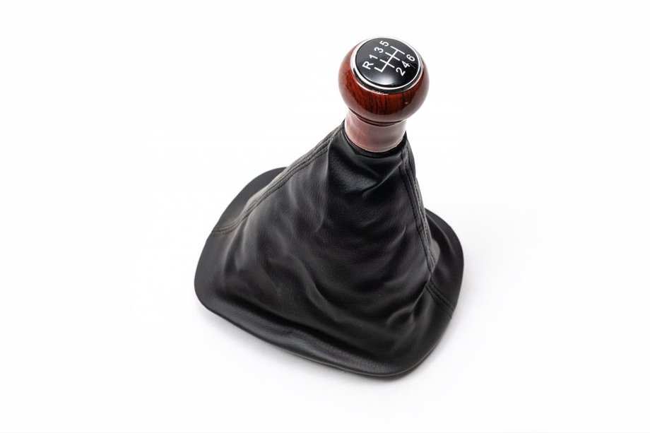 Volkswagen Passat B5 1997-2005 Gear Shift Knob and Boot Wood Look (6-Speed) Image