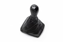 Skoda Octavia II A5 2006-2010 Gear shift knob with boot (black insert, 5-speed) photo 1