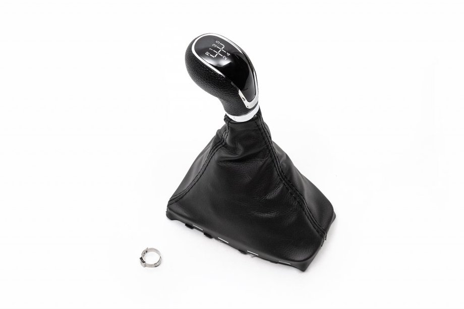 Opel Astra J 2009-2015 Gear shift knob with boot (5-speed, manual) Photo 1