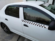 Dacia Sandero 2013-2020 Window Deflectors (4 pcs, Niken) photo 1