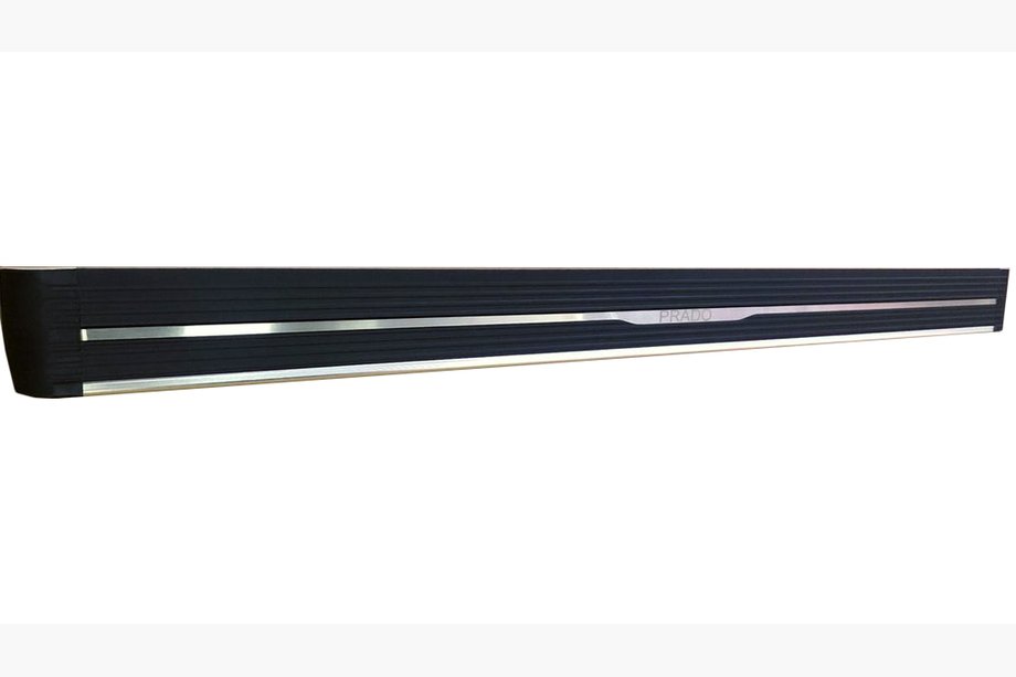Toyota Land Cruiser Prado 150 2009-2023 Automatic Retractable Side Steps (2 pcs, Aluminum) Photo 1