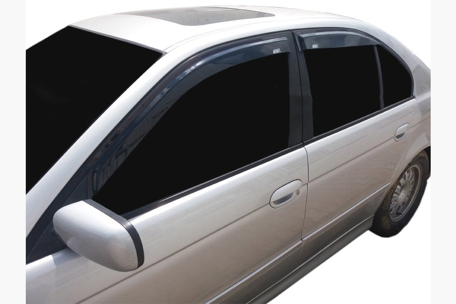 Skoda Octavia II A5 2010-2013 Window Deflectors LiftBack (2 pcs, Perflex) Image