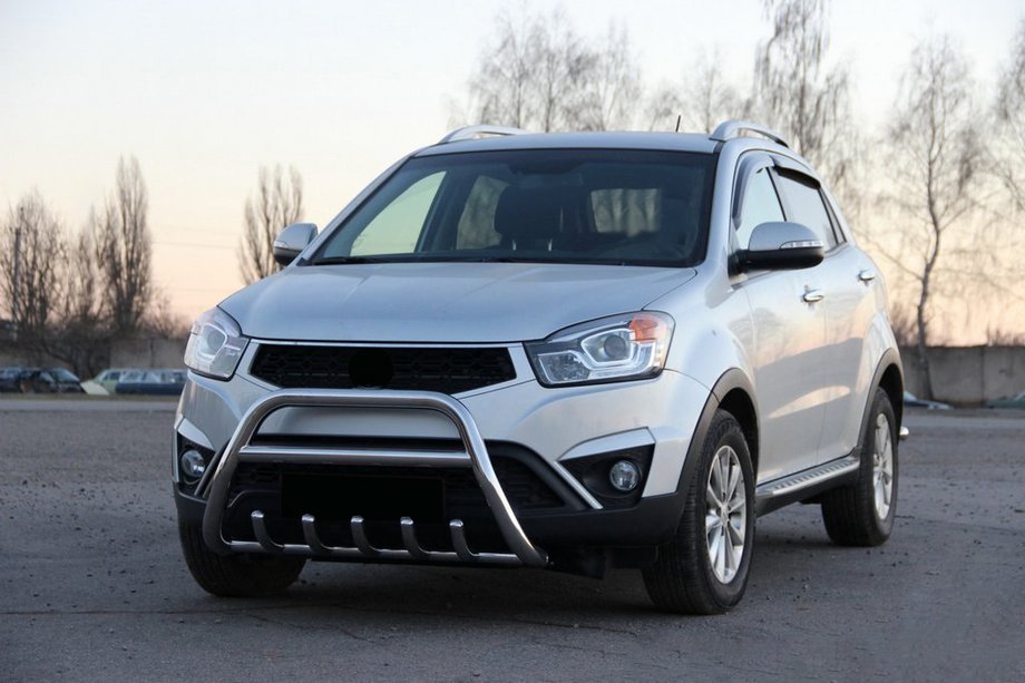 SsangYong Korando 2010-2019 Bull Bar WT003 (Stainless Steel) Image