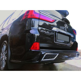 Rear bumper edge cover (2016+, 2 pcs)