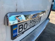 Nissan NV300/Primastar 2016- Stainless steel trim above license plate OmsaLine - Italian Stainless Steel photo 12