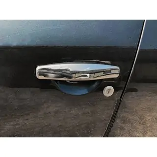Chrome Door Handle Covers (4 pcs, Stainless Steel) photo 1