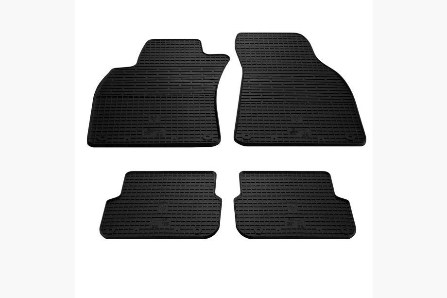 Audi A6 C6 2004-2011 Rubber Floor Mats (4 pcs, Stingray Premium) Image
