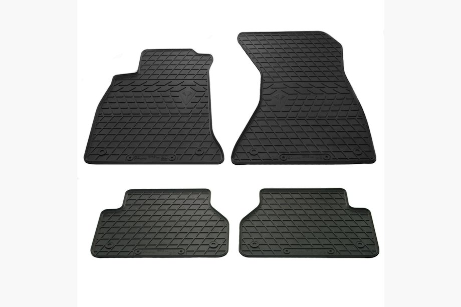 Audi A4 B9 2015-2024 Rubber Floor Mats Stingray (4 pcs) Image