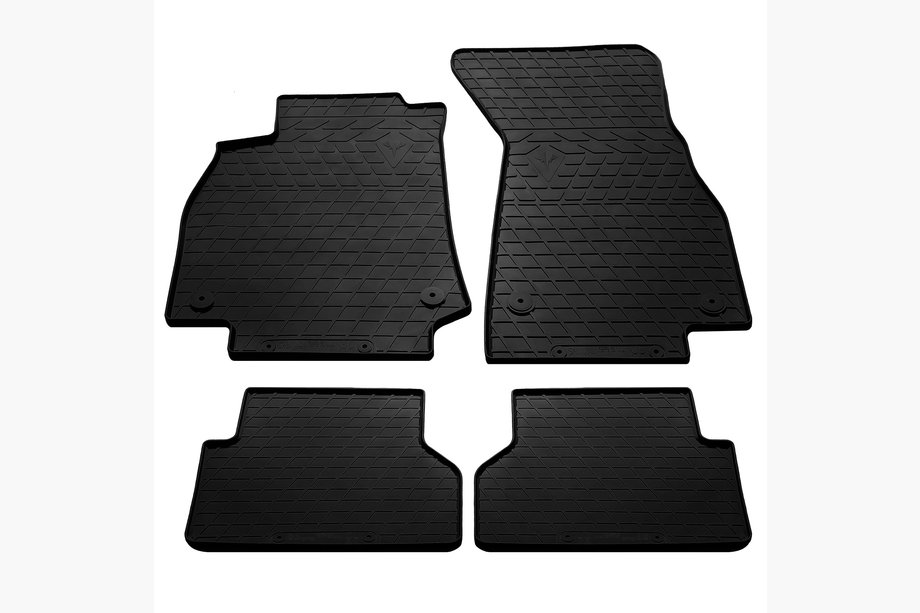 Audi A6 C8 2018–2025 Rubber Floor Mats (4 pcs, Stingray Premium) Image