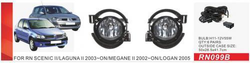 Renault Master 2011-2023 Fog Lights 2015-2020 (2 pcs, Halogen) photo 2