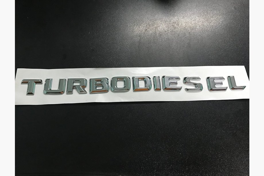 Mercedes E-class W210 1995-2002 Turbodiesel Badge (OEM style) Image