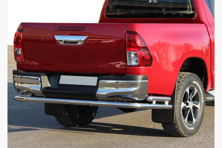 Toyota Hilux 2015- Rear Bar AK005-2 (Stainless Steel) Image
