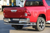 Toyota Hilux 2015- Rear Bar AK005-2 (Stainless Steel) photo 3