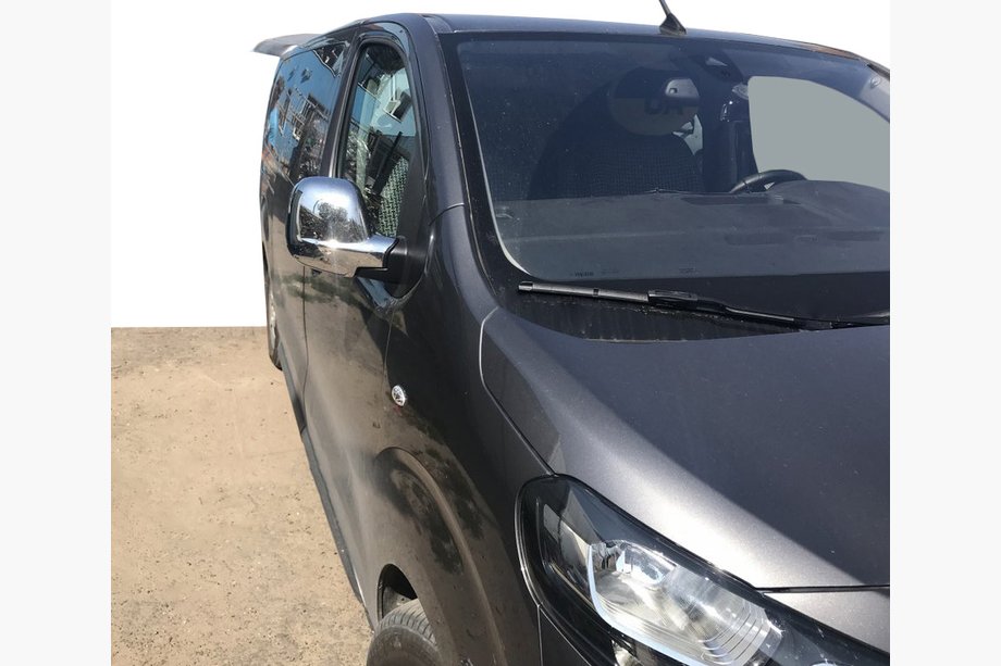 Opel Vivaro 2019- Mirror Covers (2 pcs, plastic) Carmos Image